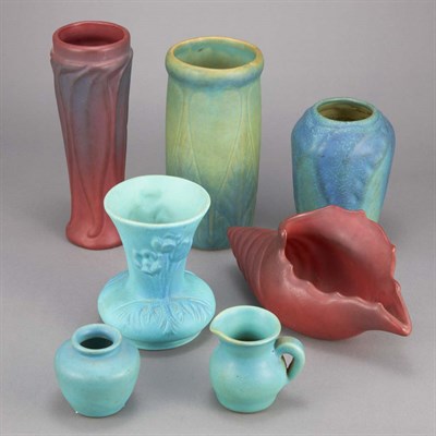 Lot 505 - Group of Fifteen Van Briggle Pottery Articles...