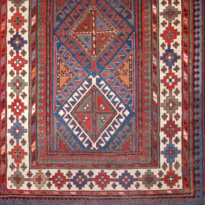 Lot 578 - Kazak Rug Southwest Caucasus, circa 1900 Five...