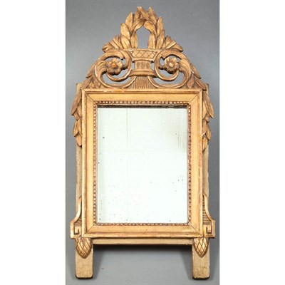 Lot 408 - Neoclassical Style Gilt-Wood Mirror Height 24...