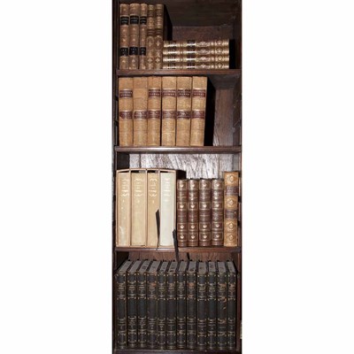 Lot 601 - [FINE BINDINGS] ELIOT, GEORGE. Works. Boston:...