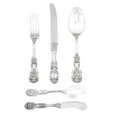 Lot 255 - Reed & Barton Sterling Silver Flatware Service...