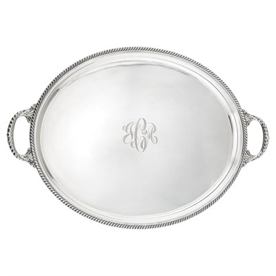 Lot 244 - Gorham Mfg. Co. Sterling Silver Tray Circa...
