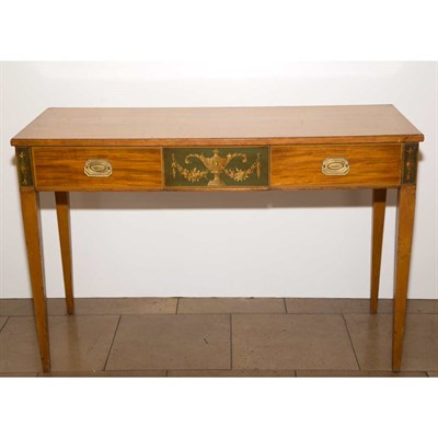 Lot 335 - George III Style Painted Console Height 30...
