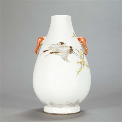 Lot 332 - Chinese Enameled Porcelain Vase Guangxu Mark...