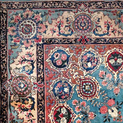 Lot 577 - Kirman Carpet Southeast Persia, second quarter...