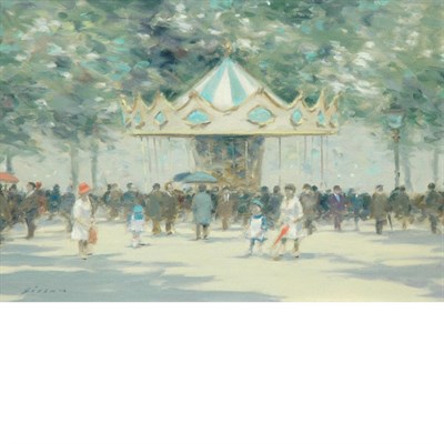 Lot 73 - Andre Gisson American, 1921-2003 The Carousel...