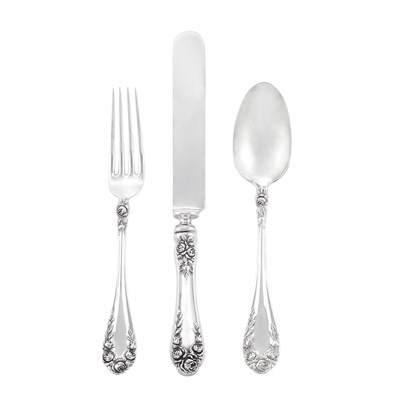 Lot 240 - R. Wallace & Sons Sterling Silver Flatware...