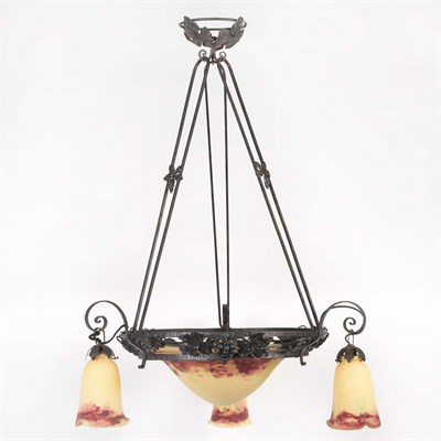 Lot 636 - French Transitional Art Nouveau/Art Deco...