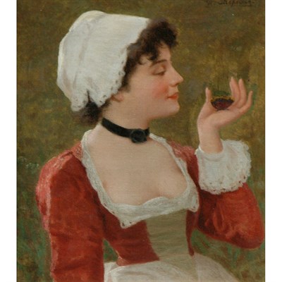 Lot 44 - Follower of Vincent G. Stiepevich Woman and...