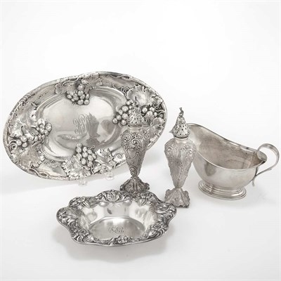 Lot 319 - Group of Sterling Silver Table Articles...