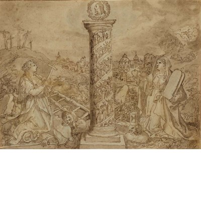Lot 109 - Marten de Vos Flemish, 1532-1603 Christian...