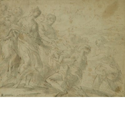 Lot 111 - Genovese School 17th/18th Century Finding of...