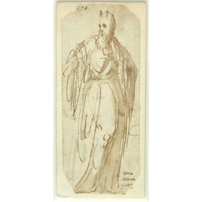 Lot 112 - Veronese School 16th Century Moses Inscribed...