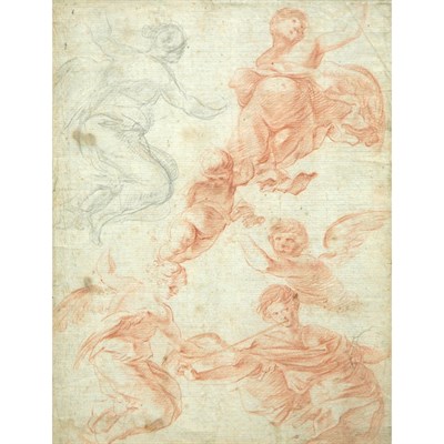 Lot 113 - Attributed to Andrea dal Pozzo Figure Studies:...