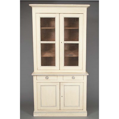 Lot 248 - French Provincial Painted Wood Bookcase...