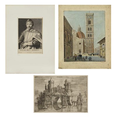 Lot 128 - After Anthony Van Dyck GUILIELMUS HONDIUS (M-H....