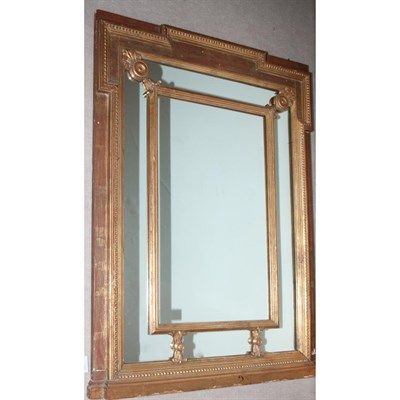 Lot 356 - Neoclassical Style Gilt-Wood Mirror Height 47...