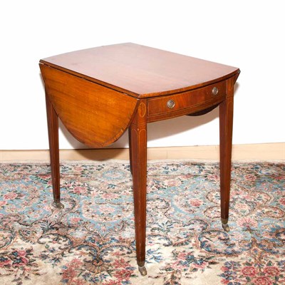 Lot 610 - George III Style Mahogany Pembroke Table...