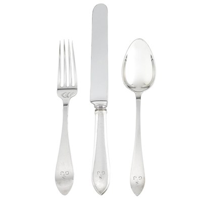 Lot 292 - Assembled Tiffany & Co. Sterling Silver...
