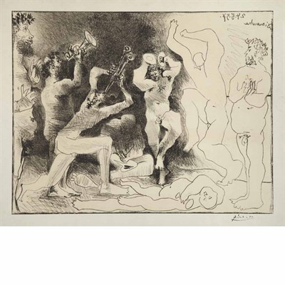 Lot 98 - Pablo Picasso LA DANSE DES FAUNES (B. 830)...