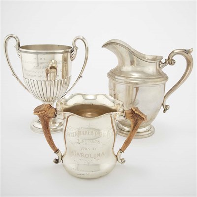 Lot 288 - Group of Three American Sterling Silver...