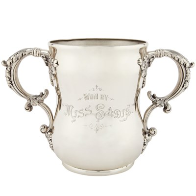 Lot 306 - Whiting Sterling Silver Trophy Cup Late 19th...