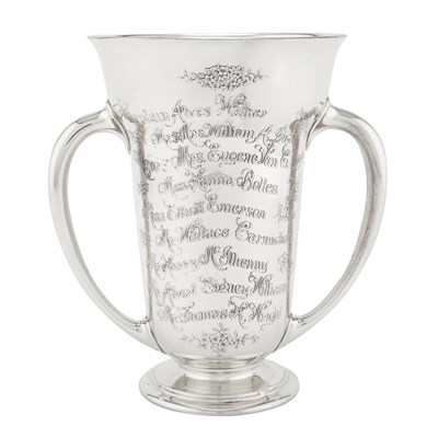 Lot 305 - Tiffany & Co. Sterling Silver Two-Handled...