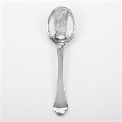 Lot 286 - William III Silver Trefid Spoon Maker's mark...