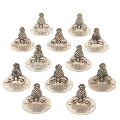Lot 274 - Set of Twenty-Four Tiffany & Co. Sterling...