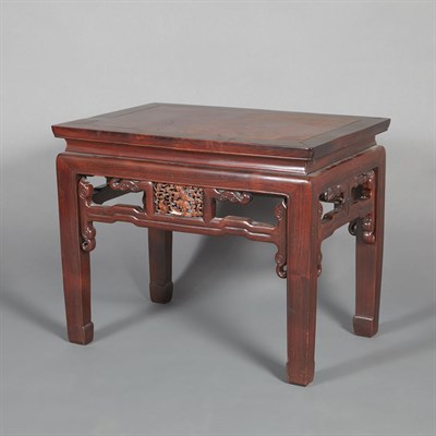 Lot 141 - Chinese Hongmu Small Table 20th Century Of...