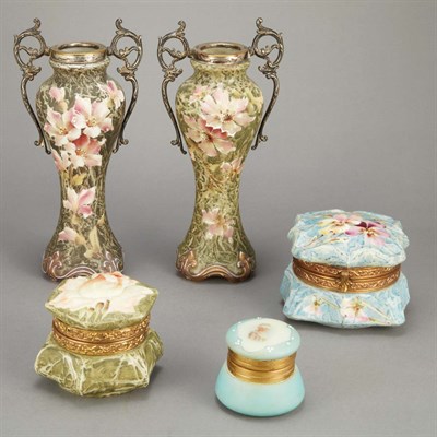 Lot 511 - Group of C.F. Monroe Co. Gilt-Metal and Silver...