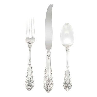Lot 307 - Wallace Sterling Silver Flatware Service...