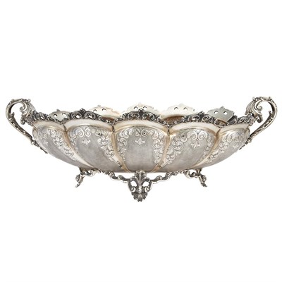 Lot 186 - Italian 800 Quality Silver Center Bowl Bellini,...