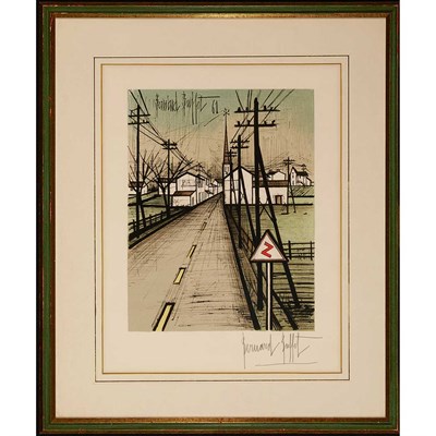 Lot 132 - After Bernard Buffet LA ROUTE (SORLIER 41)...