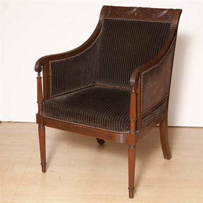 Lot 388 - Regency Style Mahogany Armchair