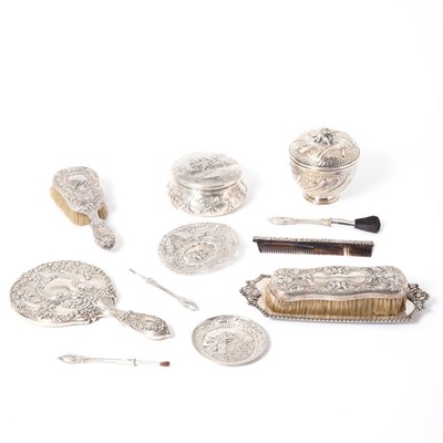 Lot 484 - Assembled Continental Dresser Set...