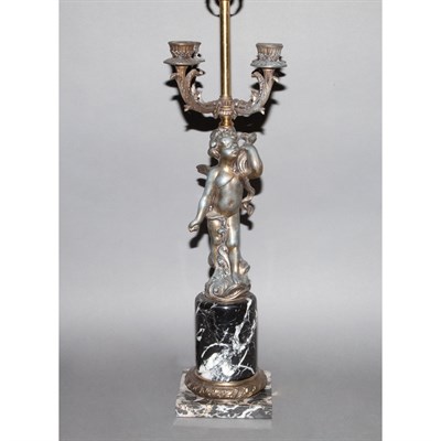 Lot 143 - Companion Pair of Louis XVI Style Gilt-Metal...