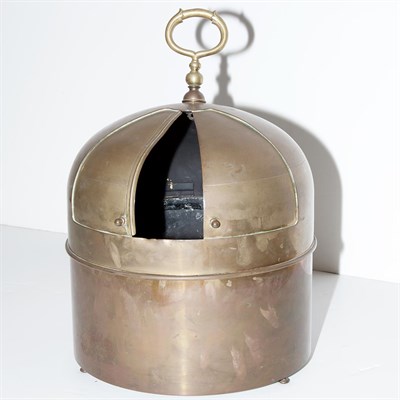 Lot 155 - Victorian Brass Peat Bucket Height 19 inches.