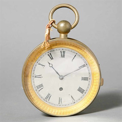 Lot 385 - Louis XVI Style Brass Carriage Clock Height 6...