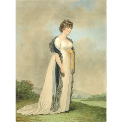 Lot 124A - Adam Buck English, 1759-1833 Portrait of a...