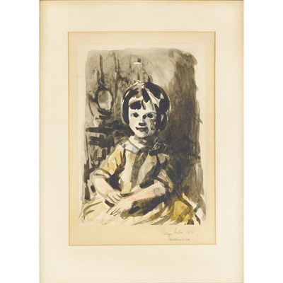 Lot 57 - George Benjamin Luks American, 1867-1933...