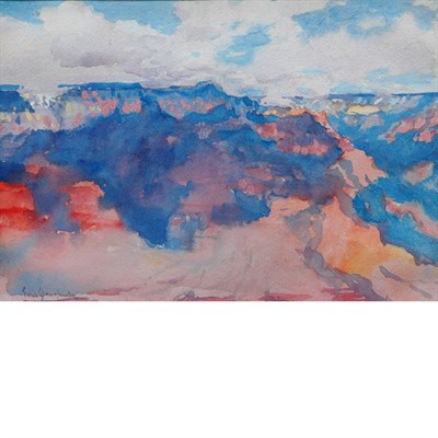 Lot 31 - Paul Dougherty American, 1877-1947 Cloud...