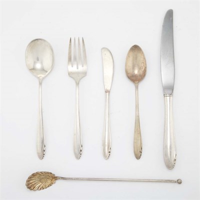 Lot 269 - American Sterling Silver Partial Flatware...