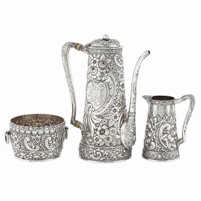 Lot 300 - Tiffany & Co. Sterling Silver Turkish Coffee...
