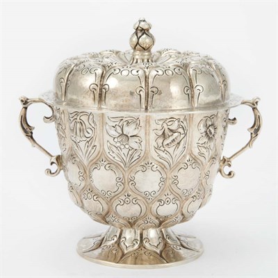 Lot 319 - George V Sterling Silver Covered Cup...