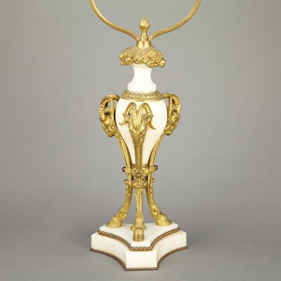 Lot 259 - Louis XVI Style Gilt-Metal Mounted White...