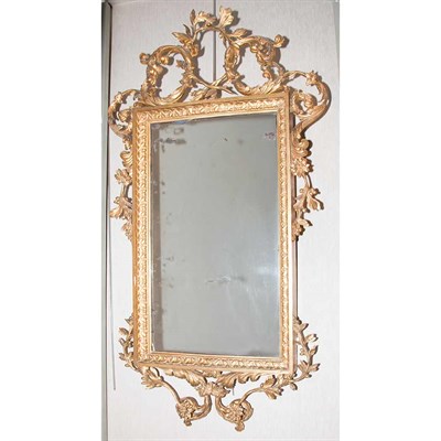 Lot 505 - Italian Neoclassical Gilt-Wood Mirror...