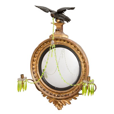 Lot 275 - Classical Gilt-Wood and Composition Convex...