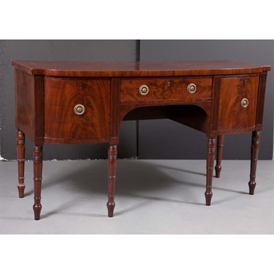 Lot 329 - English Mahogany Sideboard Second half of the...