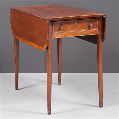 Lot 423 - George III Style Mahogany Pembroke Table...